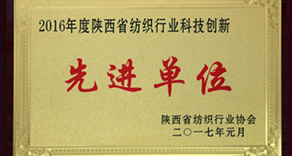 長(cháng)嶺紡電榮獲陜西科技創(chuàng  )新先進(jìn)單位