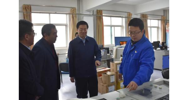 寶雞市委常委、統戰部部長(cháng)高宏真一行來(lái)紡電公司調研